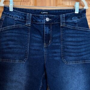 Flamingals  Wide-Leg Jeans, size M (6-8)